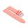 Lorica-Leder Uhrenarmband mit Flechtmuster Modell Italia rosa-pink 20 mm