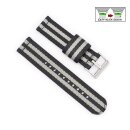 Easy-Klick Nylon-Textil Uhrenarmband Modell Tramper...