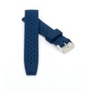 Premium Silikon Uhrenarmband Modell Tropic blau 22 mm