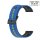 Easy-Klick Silikon Uhrenarmband Modell Jenesis blau-gr&uuml;n-schwarz 22 mm