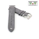 Easy-Klick Veloursleder Uhrenarmband Modell Orlando...