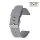 Easy-Klick Silikon Design Uhrenarmband Modell Hatcher hell-grau 19 mm