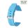 Easy-Klick Silikon Design Uhrenarmband Modell Hatcher alaska-blau 19 mm