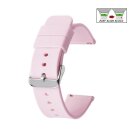 Easy-Klick Silikon Design Uhrenarmband Modell Hatcher rosa 19 mm