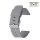 Easy-Klick Silikon Design Uhrenarmband Modell Hatcher hell-grau 22 mm