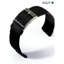 Eulit Perlon Uhrenarmband Modell Palma-Pacific-SP schwarz...