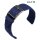 Eulit Perlon Uhrenarmband Modell Palma-Pacific-SP XL-extralang navy-blau 21 mm