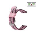 Elastic Easy-Klick Textil Uhrenarmband Modell Orbit-S rosa 22 mm