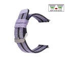 Elastic Easy-Klick Textil Uhrenarmband Modell Orbit-S flieder 22 mm