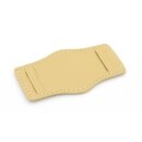 Uhrenarmband-Unterlage Kalbsleder Modell Underground vanille-beige