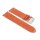 Easy-Klick echt Strauß Uhrenarmband Modell Hamilton orange 20 mm, Handarbeit