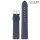 Stailer Easy-Klick Hybrid Satin-Leder Uhrenarmband Modell Loft blau 16 mm
