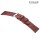 Stailer Vintage Rindleder Uhrenarmband Modell Indiana rot-grün 20 mm