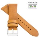 Stailer Easy-Klick Vintage Rindleder Uhrenarmband Modell...