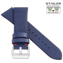 Stailer Easy-Klick Vintage Rindleder Uhrenarmband Modell...