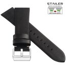 Stailer Easy-Klick Vintage Rindleder Uhrenarmband Modell...