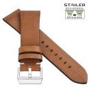 Stailer Easy-Klick Vintage Rindleder Uhrenarmband Modell...