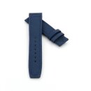 Canvas-Nylon Leder Uhrenarmband Modell Ingelheim blau 21...