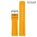 Stailer Premium Silikon Uhrenarmband Modell BC108 orange...