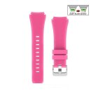 Easy-Klick Silikon Uhrenarmband Modell Orion pink 20 mm,...