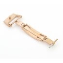 Butterfly-Faltschließe Edelstahl- rosegold matt gebürstet Modell Queen 20 mm