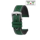 Easy-Klick Premium Hybrid FKM-Nylon Uhrenarmband Modell...