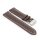 Französisches Softleder Easy-Klick Uhrenarmband Modell Paris mocca 18 mm