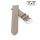 Easy-Klick Uhrenarmband Jungkalb Modell Chur taupe 16 mm