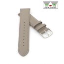 Easy-Klick Uhrenarmband Jungkalb Modell Chur XL taupe 20 mm