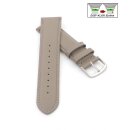 Easy-Klick Uhrenarmband Jungkalb Modell Chur XL taupe 22 mm