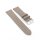 Uhrenarmband mit Unterlage Jungkalb Modell U-Chur taupe 20 mm