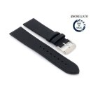 Morellato Recycled Uhrenarmband Modell Corfu schwarz 20 mm