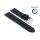 Morellato Recycled Uhrenarmband Modell Corfu schwarz 20 mm