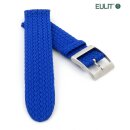 Eulit Perlon Uhrenarmband Modell Palma-Pacific-SG königs-blau 20 mm