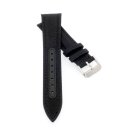 Canvas-Nylon Leder Uhrenarmband Modell Broker schwarz-SN...