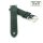 Easy-Klick Veloursleder Uhrenarmband Modell Orlando grün-WN 18 mm