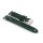Easy-Klick Veloursleder Uhrenarmband Modell Orlando grün-WN 18 mm