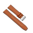 Hybrid Easy-Klick Uhrenarmband Modell Gant-Büffel cognac-WN 22 mm