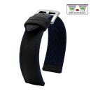 Easy-Klick Premium Hybrid FKM-Nylon Uhrenarmband Modell...