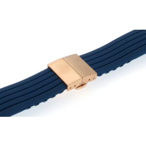 Butterflyfaltschließe Edelstahl Modell Roxa rosegold matt gebürstet 20 mm