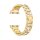 Metall-Glitzer Uhrenarmband Modell Sunshine gold 38/40/41 mm, komp. Apple-Watch
