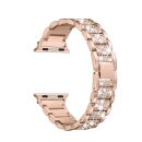 Metall-Glitzer Uhrenarmband Modell Sunshine rosegold...