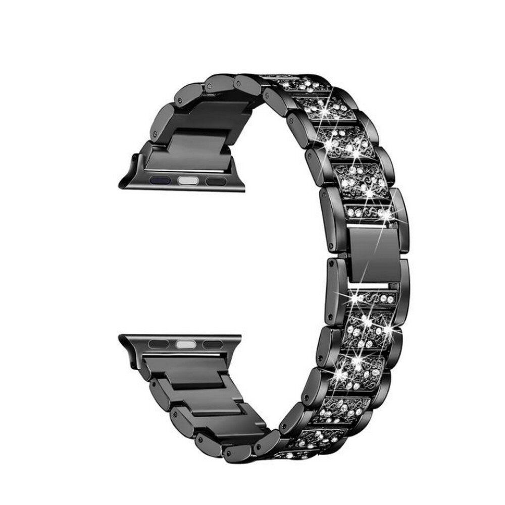 Apple Watch Uhren Armband Schwarz Armband Spigen Modern Fit Für