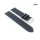 Fluco Easy-Klick weiches Schweinsleder Uhrenarmband Modell Pig blau 16 mm