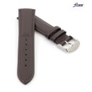 Fluco Kalbsleder Uhrenarmband Modell Vip-Chrono mocca 18 mm