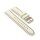 Easy-Klick Premium Silikon Uhrenarmband Modell Yachting beige-braun 26 mm