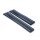 Leder Uhrenarmband blau 15/14 mm kompatibel mit Breitling Faltschließe