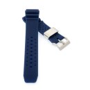 Premium Silikon Diver Uhrenarmband Modell Ultra-S blau 20...