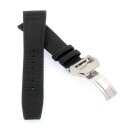 Canvas-Nylon Leder Uhrenarmband Modell Ingelheim-FSS...