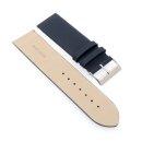 Feines Leder-Uhrenarmband Modell Jena blau 22 mm, komp. Skagen